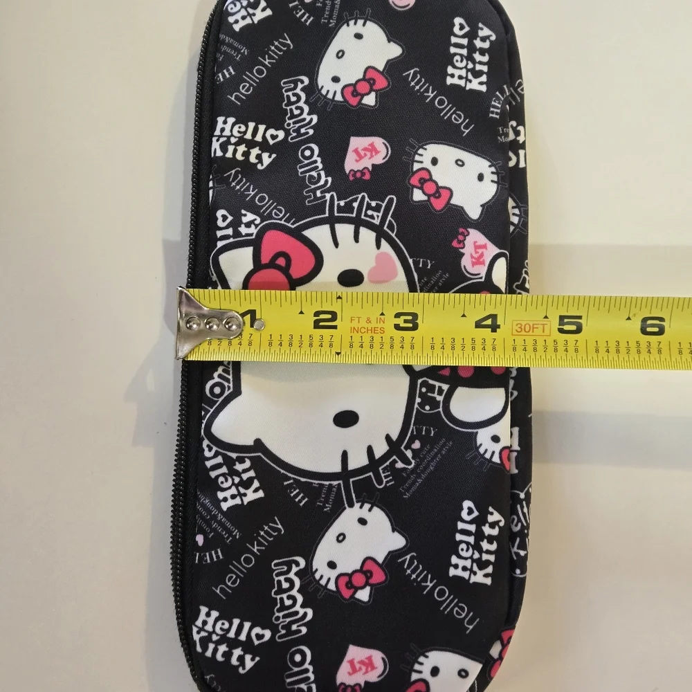 Hello Kitty Black and Pink Pouch